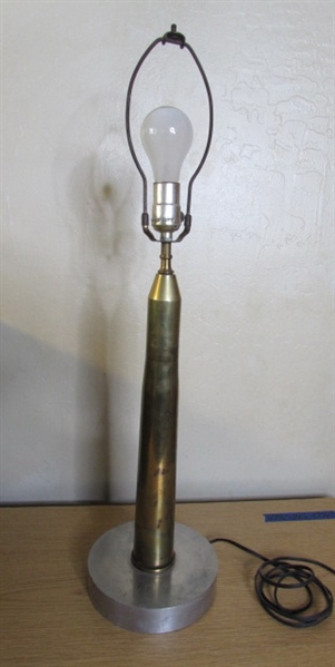 Bullet Casing Lamp