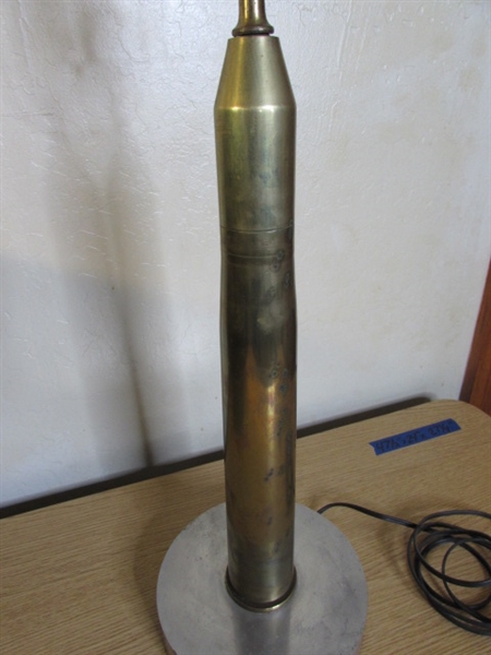 Bullet Casing Lamp