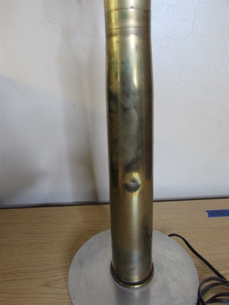 Bullet Casing Lamp