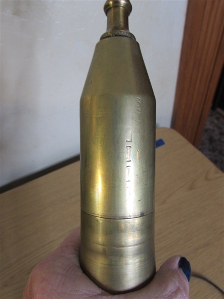 Bullet Casing Lamp