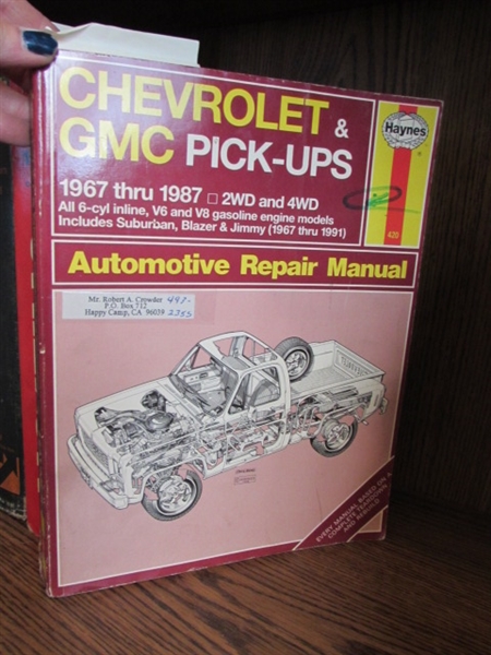 Chilton and Repair Manuals