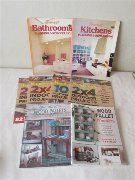 Wood Projects and Crafting Books-New