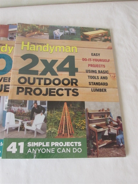 Wood Projects and Crafting Books-New