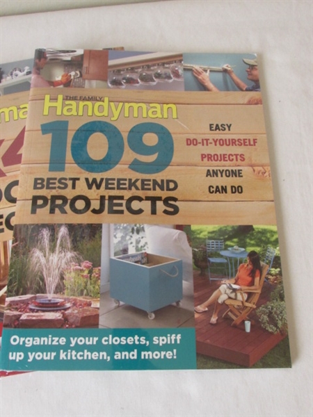 Wood Projects and Crafting Books-New