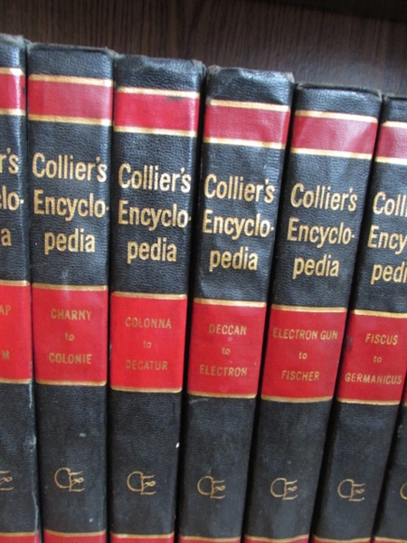 Collier's Encyclopedias and Year Books