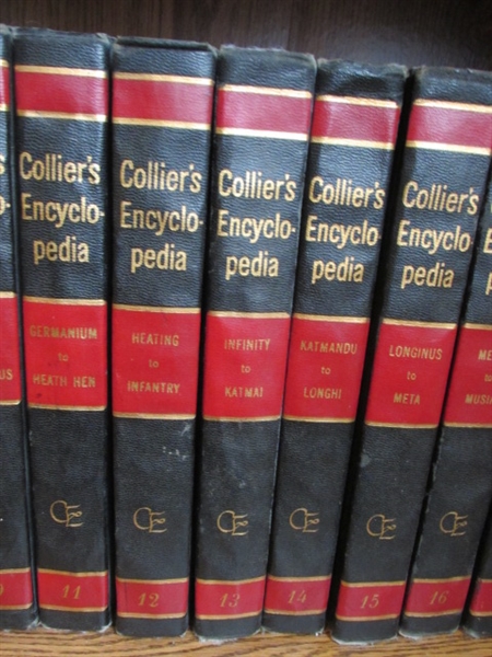 Collier's Encyclopedias and Year Books