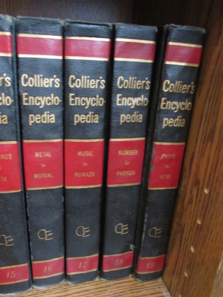 Collier's Encyclopedias and Year Books