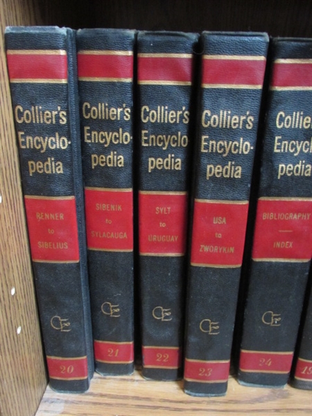 Collier's Encyclopedias and Year Books