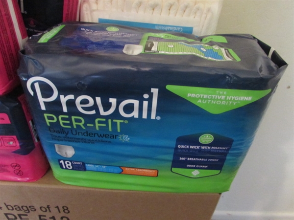 Prevail Perfit Large Incontinence Underwear & Pads