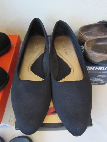 Women's Shoes Size 8-9 1/2- Birkenstocks, Earth Shoes, Okabashi, etc.