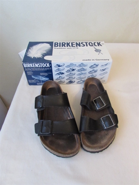 Women's Shoes Size 8-9 1/2- Birkenstocks, Earth Shoes, Okabashi, etc.