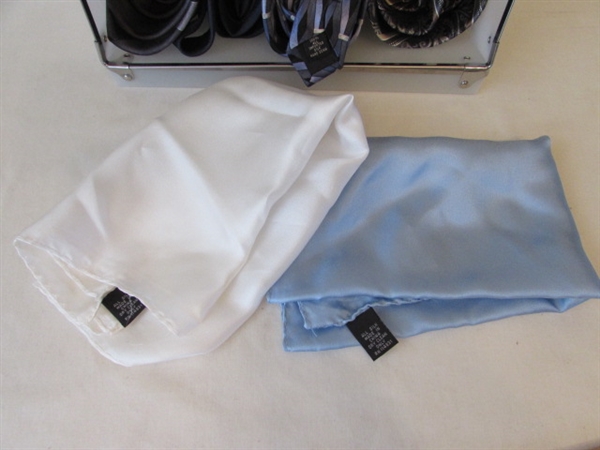 Men's Accessories-Ties, Handkerchiefs, Tie Clips, Pins, etc.