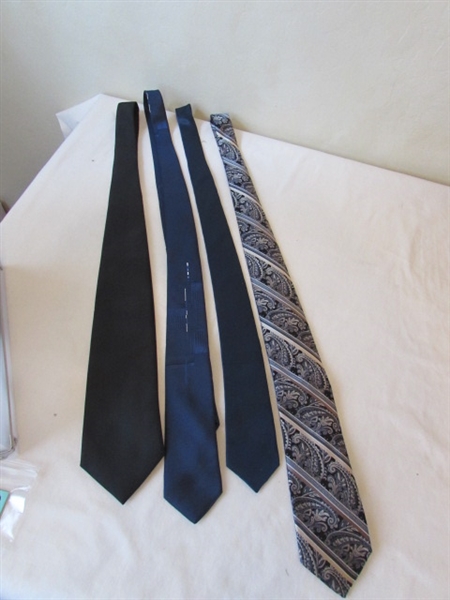 Men's Accessories-Ties, Handkerchiefs, Tie Clips, Pins, etc.