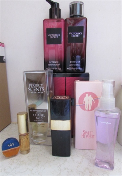 Ladies Perfume and Lotion- Victoria's Secret, Chanel, etc.
