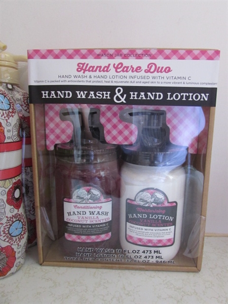 Brand NEW- Hand Wash, All in One, and Lotion