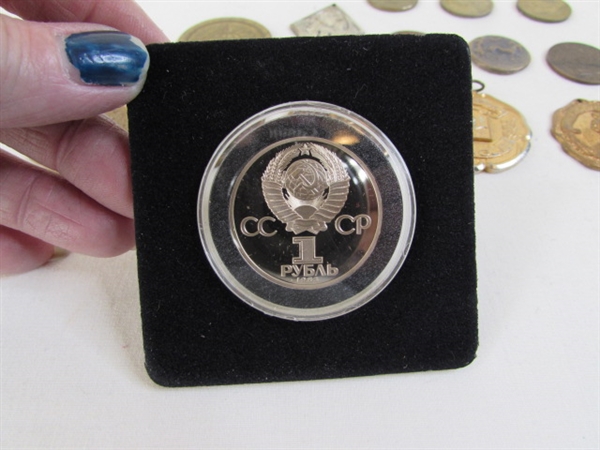 Collectible Coins, Tokens, and Charms