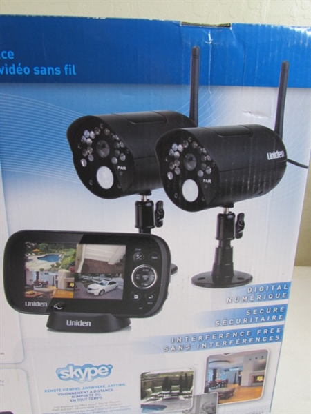 Uniden Wireless Video Surveillance Sets- Pre-owned