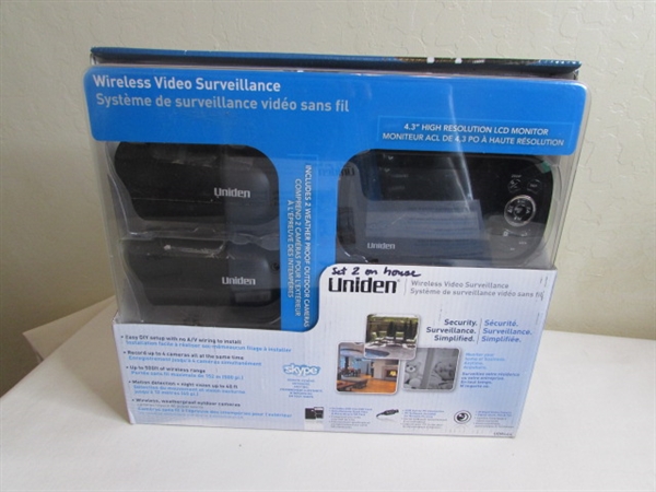 Uniden Wireless Video Surveillance Sets- Pre-owned