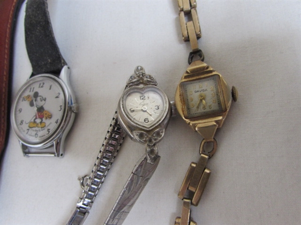 Collection of Watches-Many Vintage