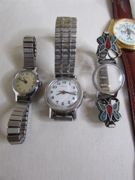 Collection of Watches-Many Vintage