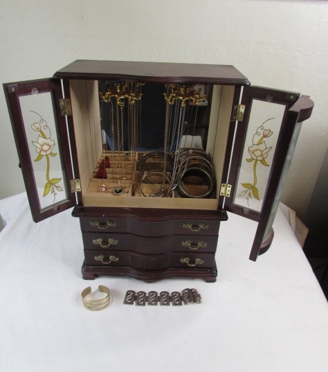 Jewelry Box W/ Jewelry