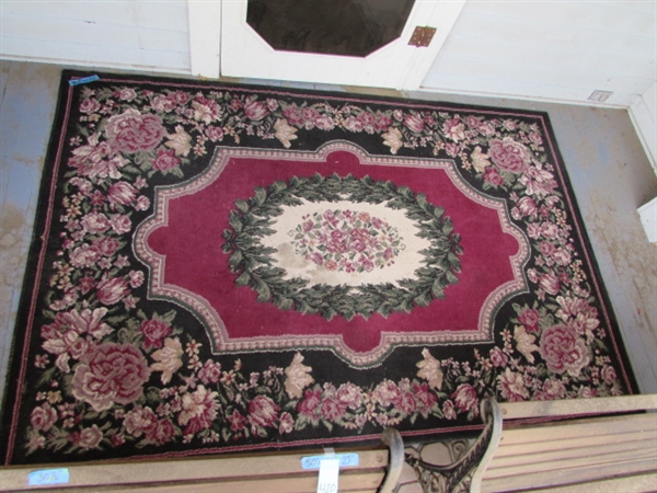 Floral Area Rug