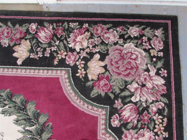 Floral Area Rug