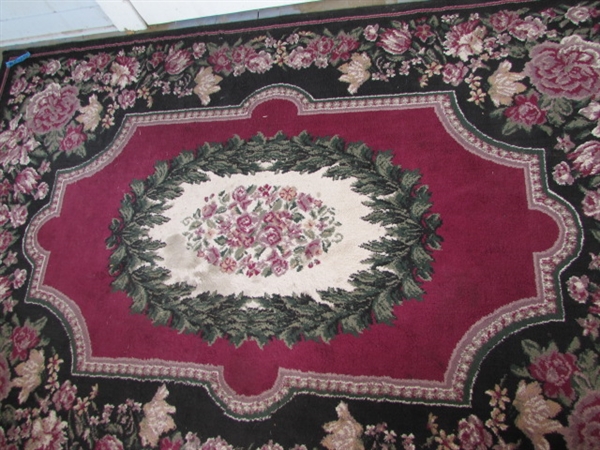 Floral Area Rug