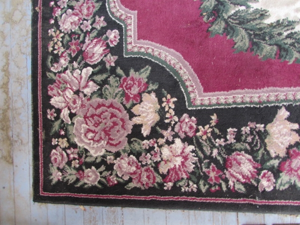 Floral Area Rug