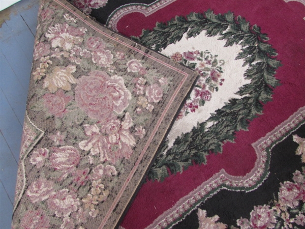 Floral Area Rug