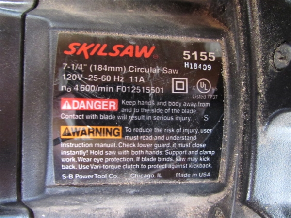 Skilsaw & Skil Variable Speed Keyless Chuck