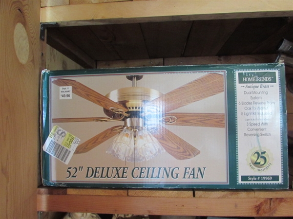 New- 52 Deluxe Ceiling Fan