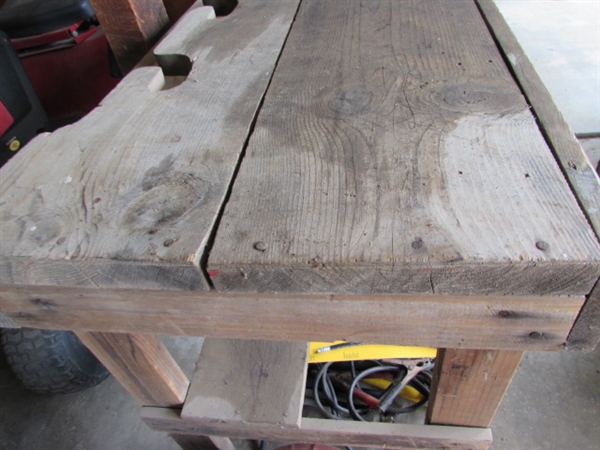 Wood Work Bench/Table