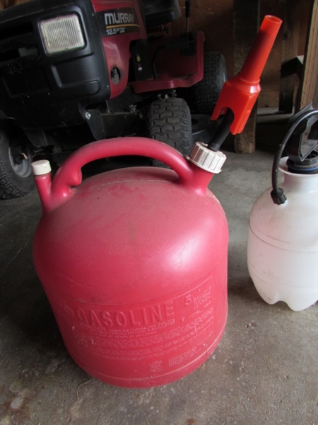 Eagle Gas Cans and Garden Sprayer