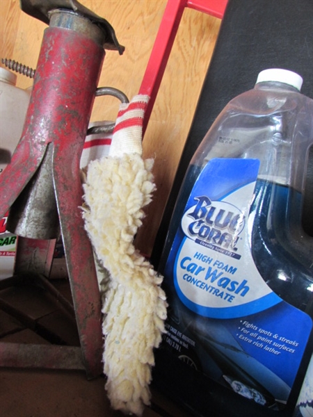 Creeper, Jackstands, Car Duster, Wash, Jack, Etc