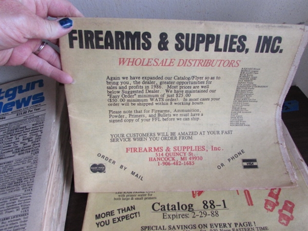 VTG Shotgun News and Firearms & Supplies Catalogs