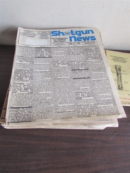 VTG Shotgun News and Firearms & Supplies Catalogs