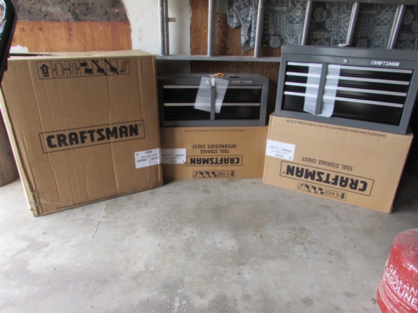 Brand New- Craftsman Tool Storage Chests-Grey