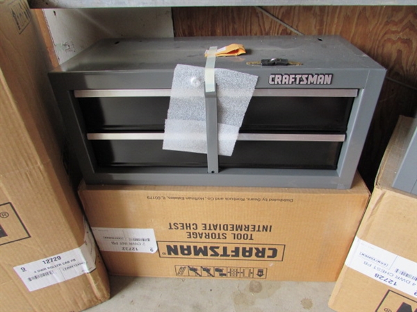 Brand New- Craftsman Tool Storage Chests-Grey