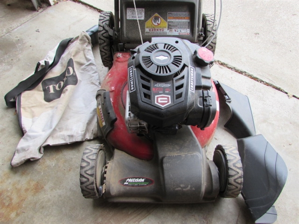 Craftsman Lawn Mower W/Bag