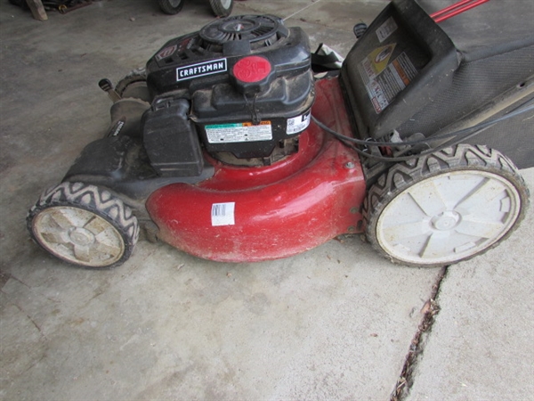 Craftsman Lawn Mower W/Bag