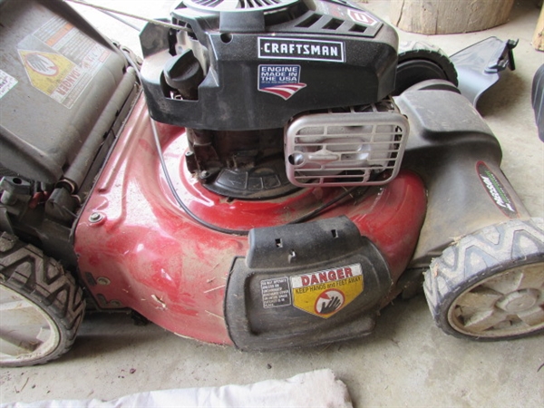 Craftsman Lawn Mower W/Bag