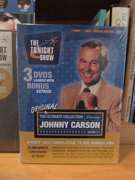 Brand New Johnny Carson DVDs
