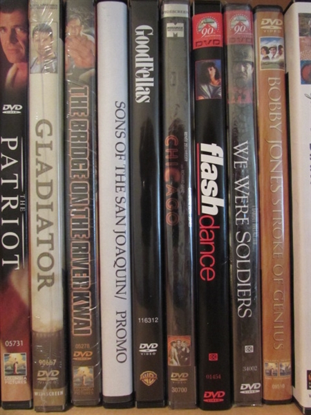 DVDs-Some New. New Godfather Collection, Gladiator, Harry Potter, etc
