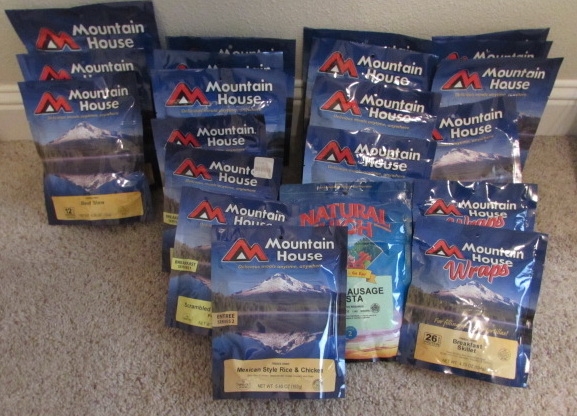 Mountain House Meals & Natural High- Expired