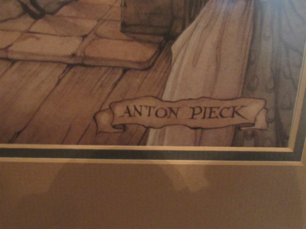 Anton Pieck in Vintage Frame