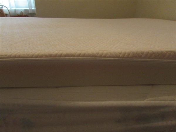 Queen Size Bed w/Topper