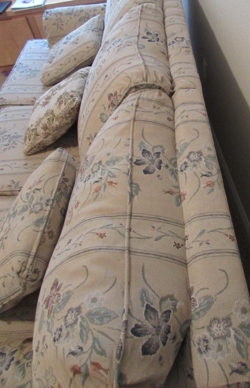 Floral Hide-A-Bed Couch