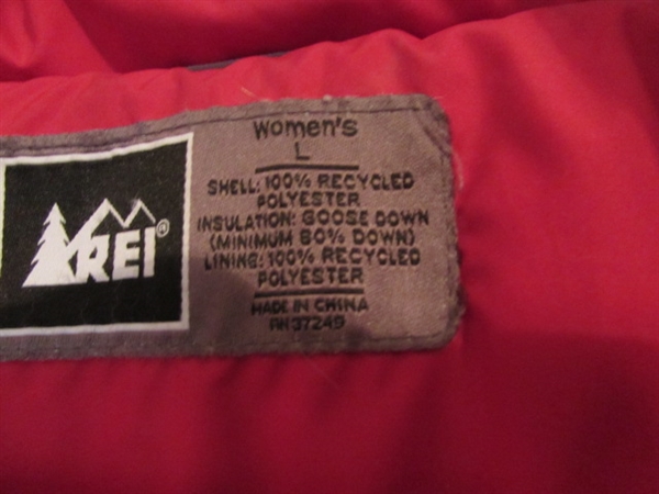 REI Women's L Goose Down Jacket
