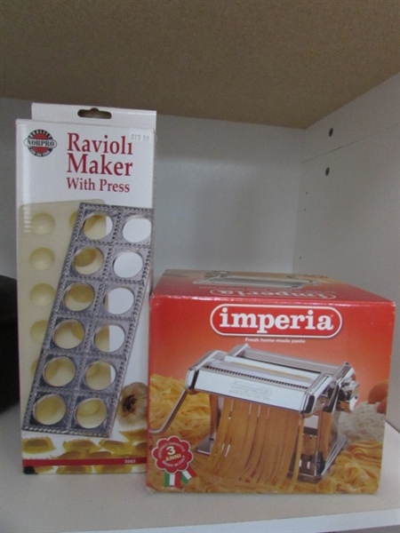 Ravioli Maker & Imperia Pasta Maker